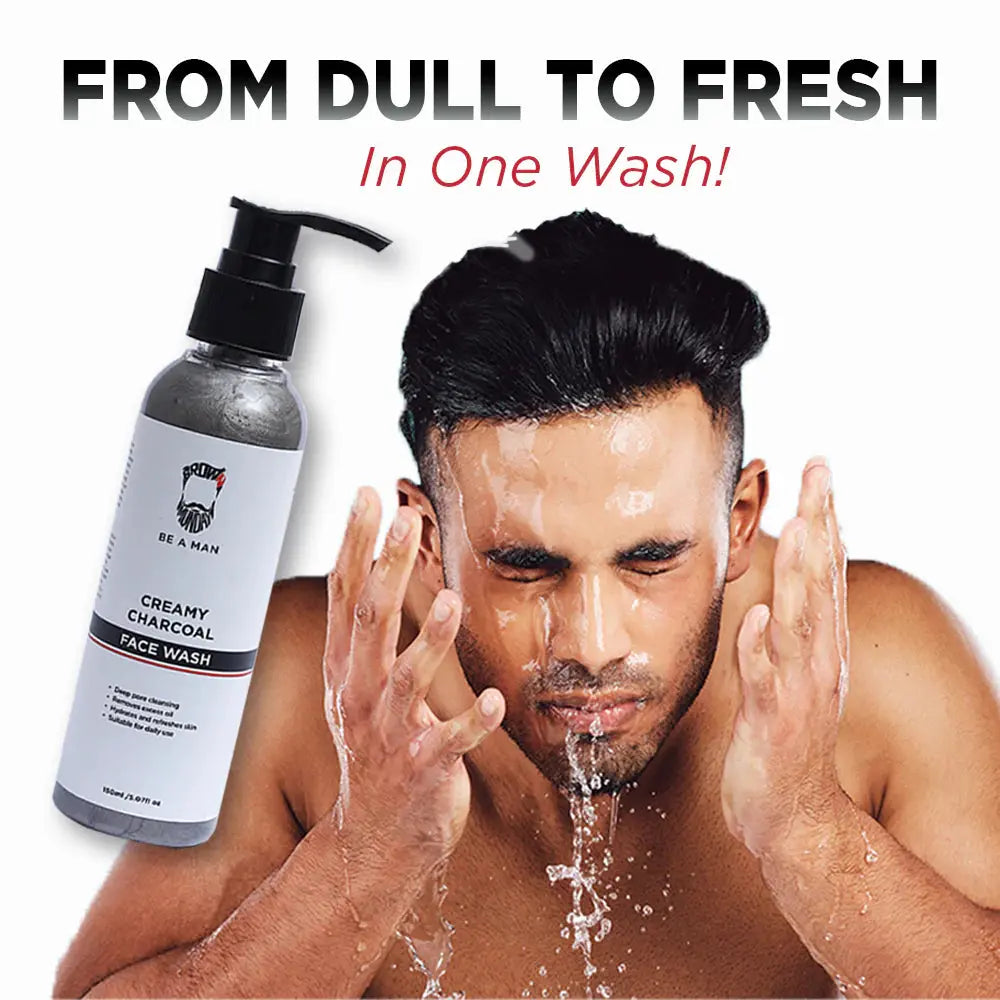 Creamy Charcoal Face Wash Brown Munday