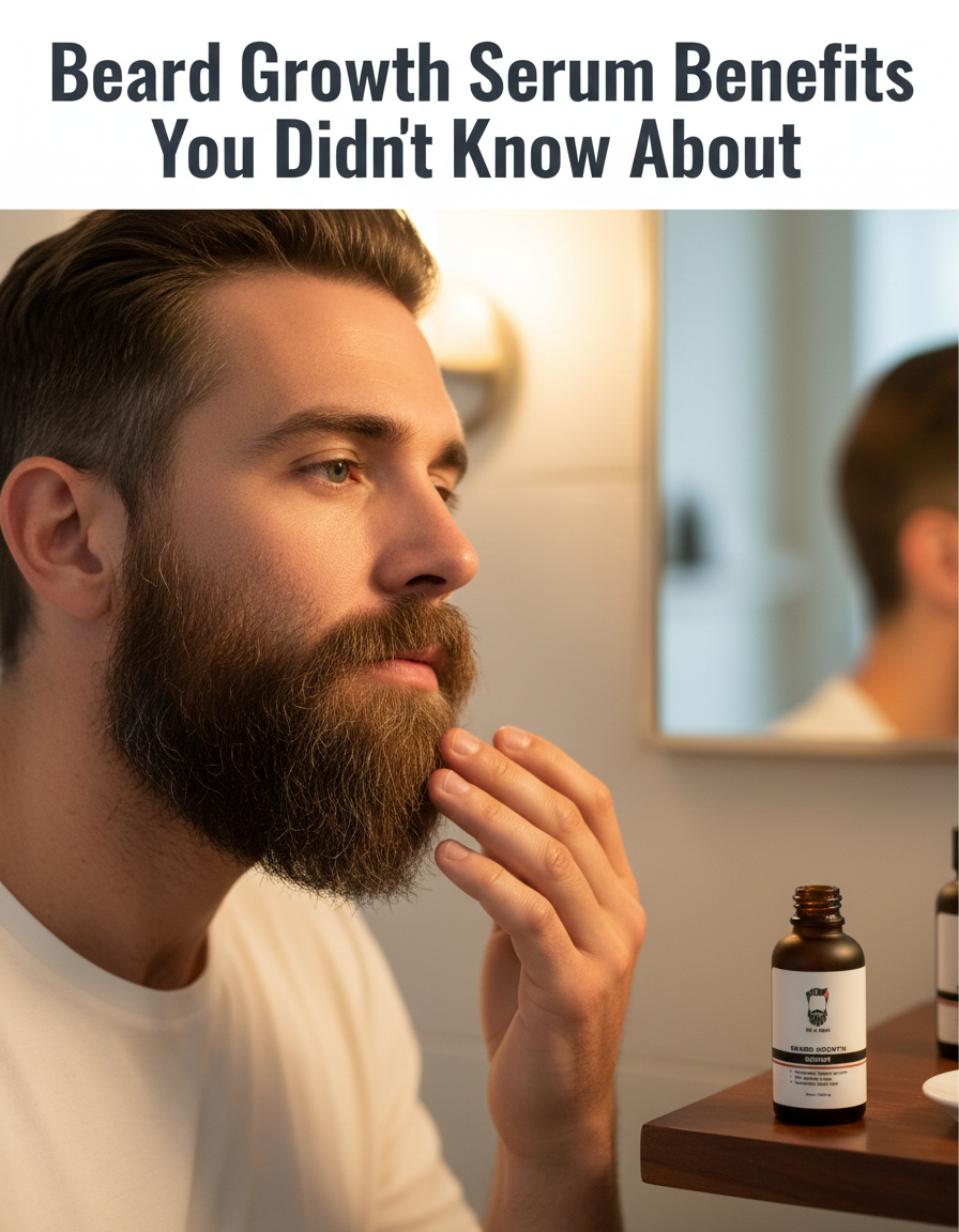 Beard Growth Serum Benefits You Didn’t Know About