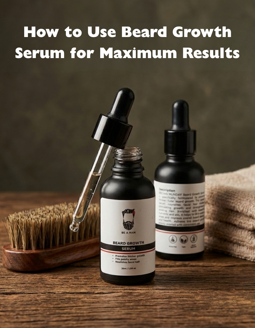 How to Use Beard Growth Serum for Maximum Results