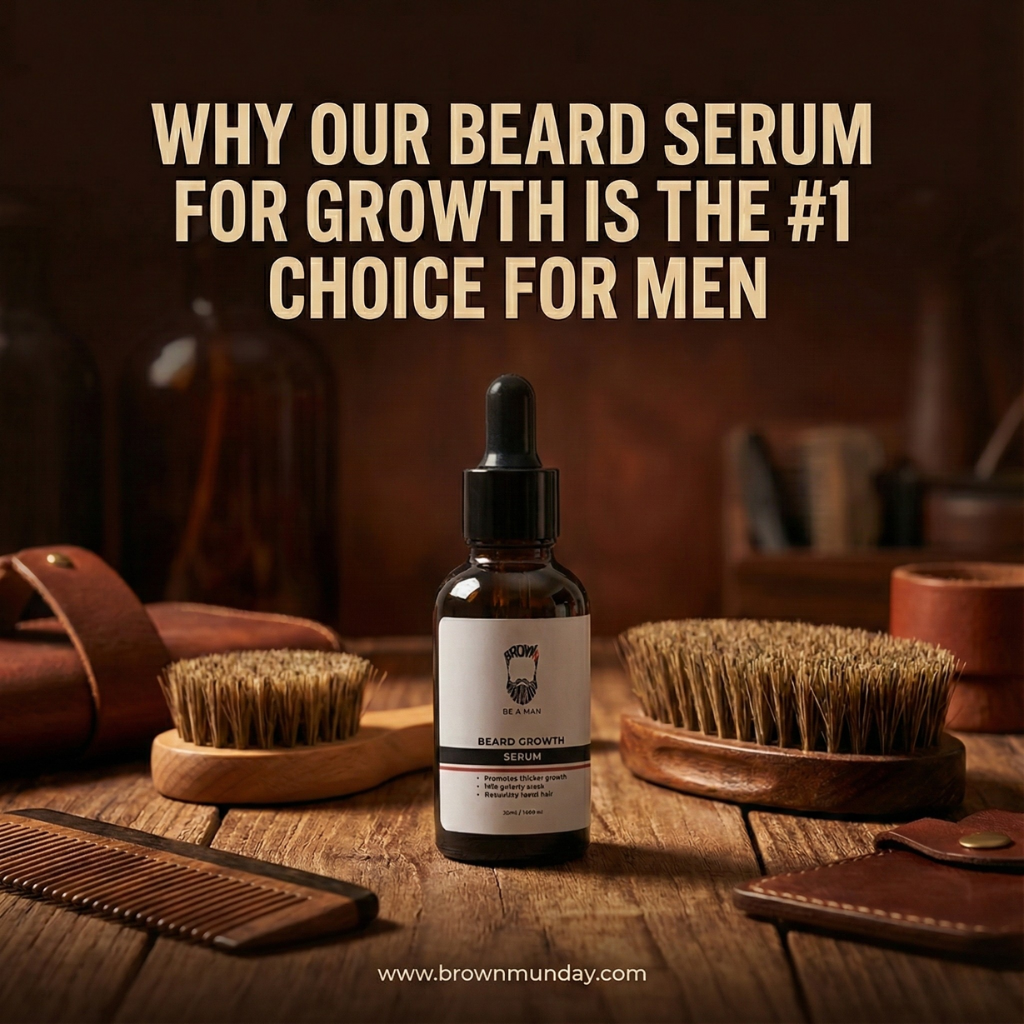 Why Our Beard Serum for Growth Is the #1 Choice for Men
