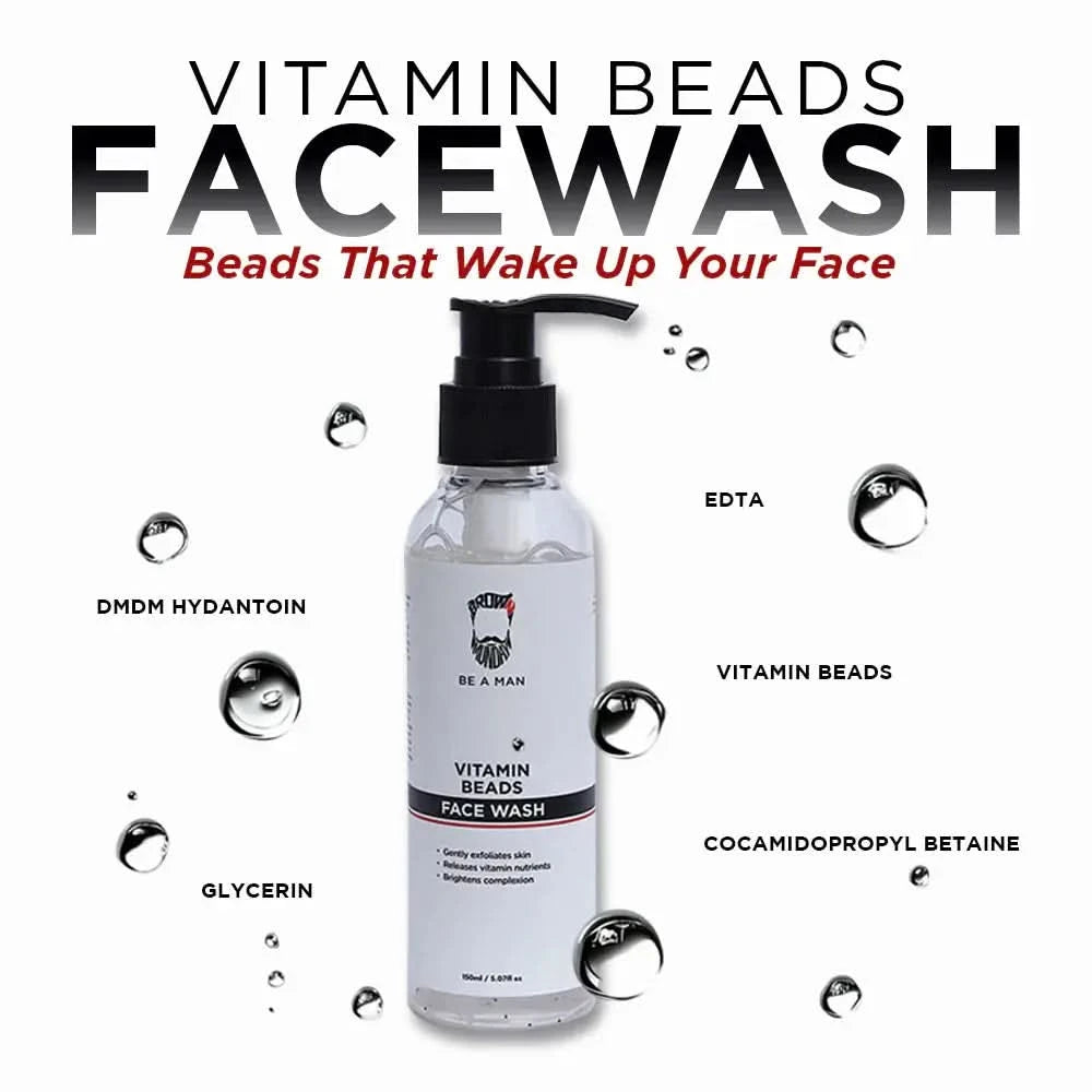 Vitamin Beads Face Wash Brown Munday