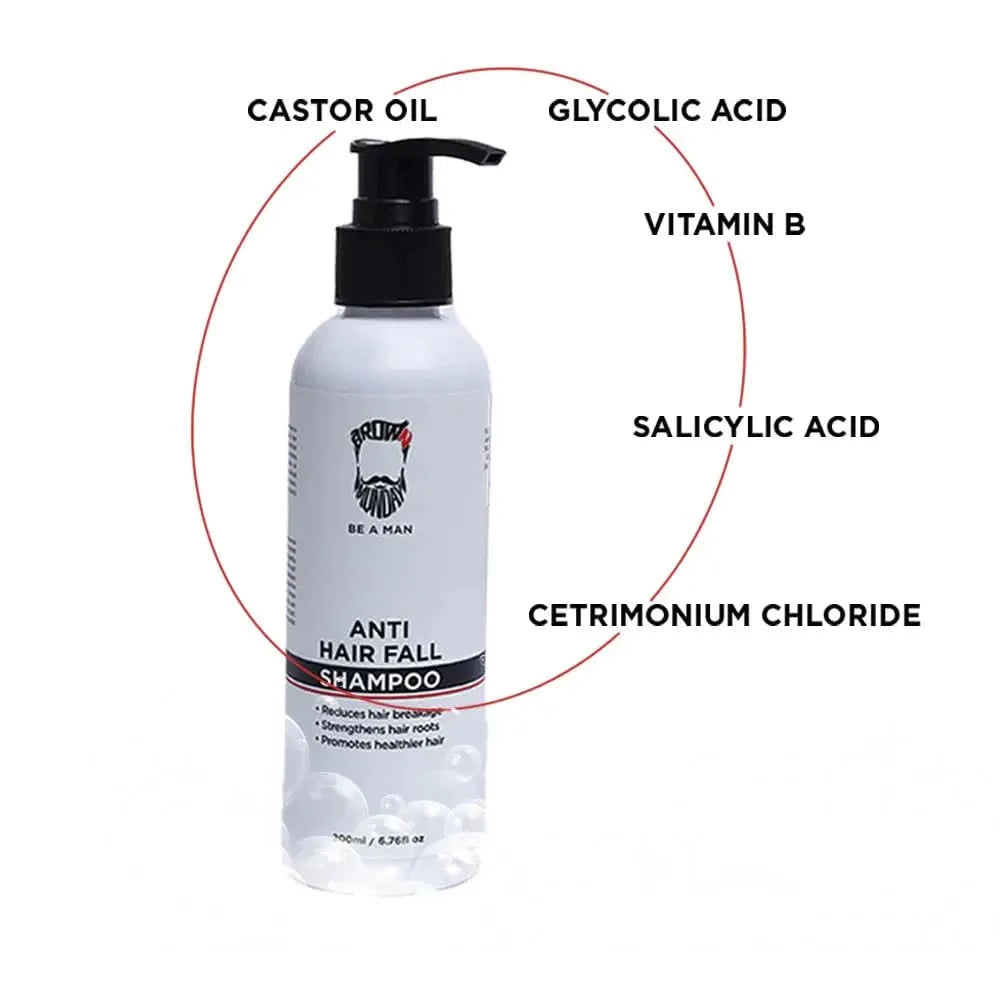 Anti Hair Fall Shampoo Brown Munday
