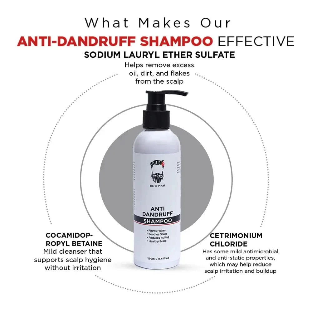 Anti Dandruff Shampoo Brown Munday