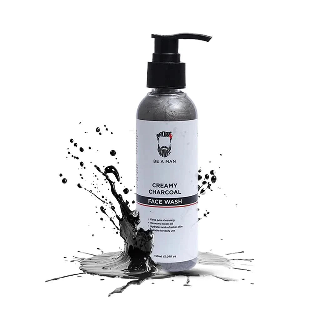 Creamy Charcoal Face Wash Brown Munday